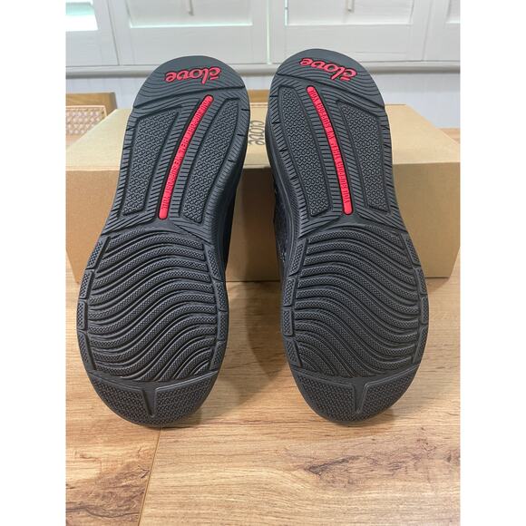 Clove Classic LX Sneaker Black Python Vegan Size 6.5 W 5 M NIB Nurses Comfy Shoe - Picture 11 of 14